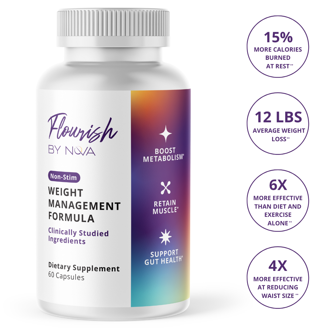 Flourish Weight Management + Digestive Health Supplement