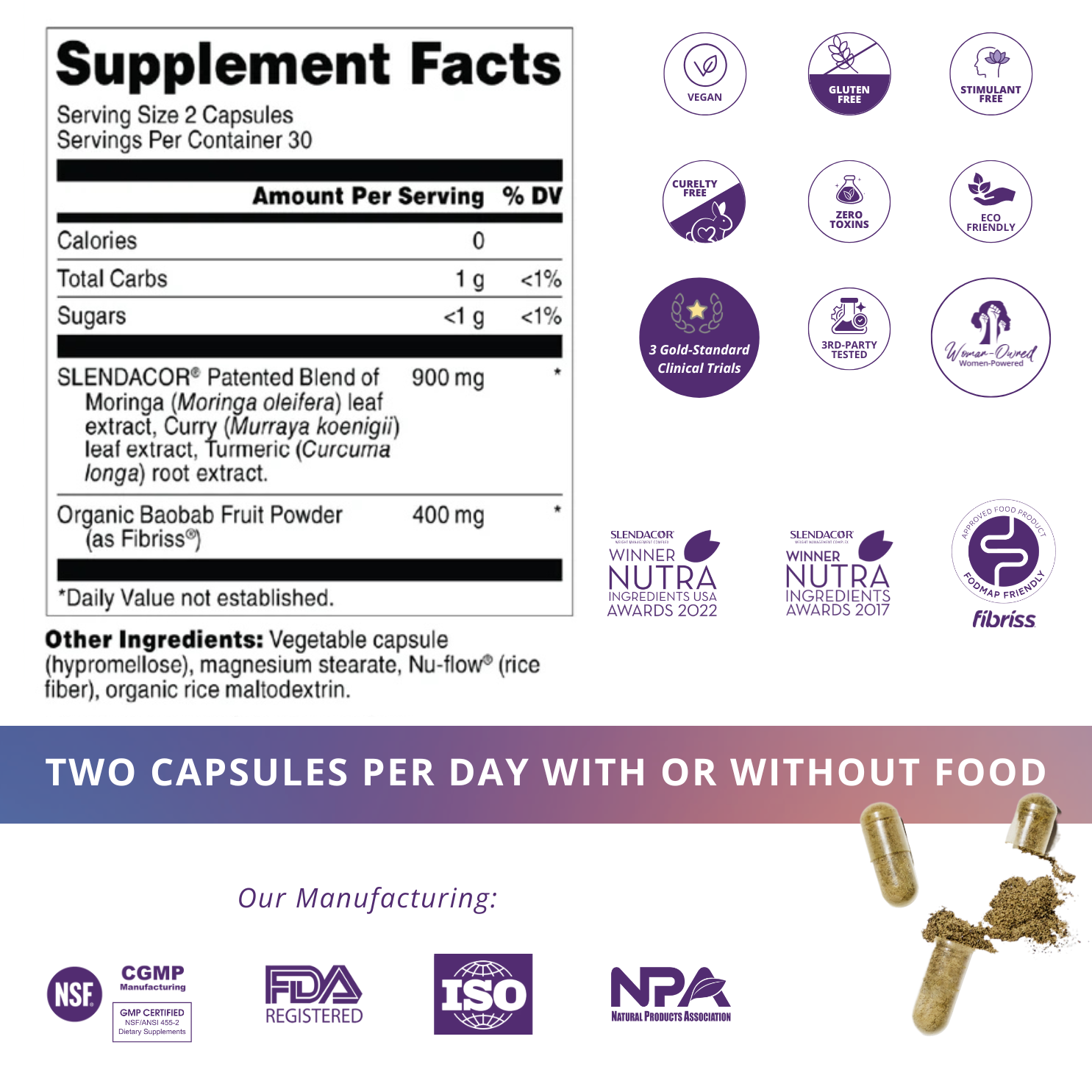 Flourish Weight Management + Digestive Health Supplement