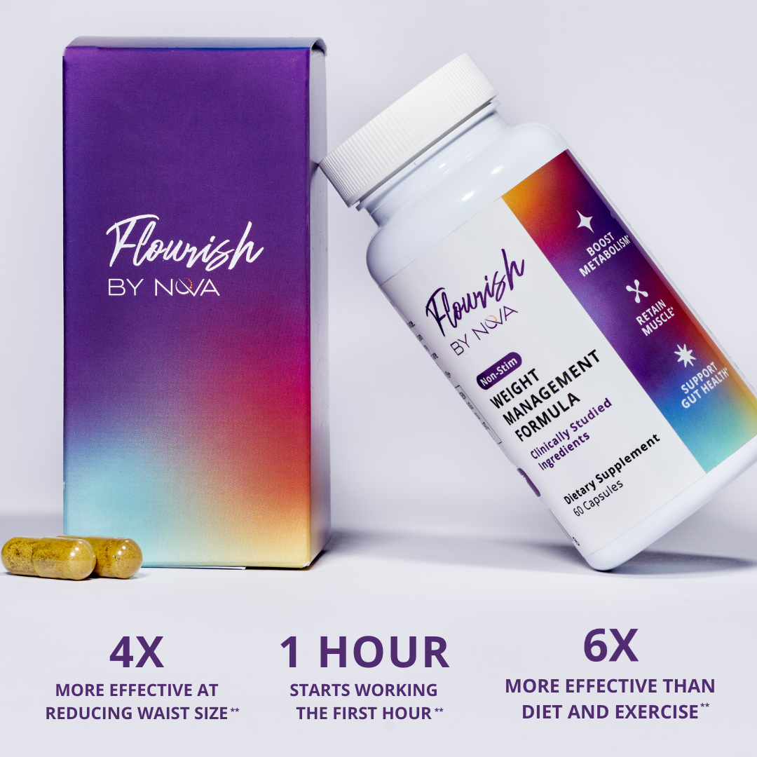 Flourish Weight Management + Digestive Health Supplement